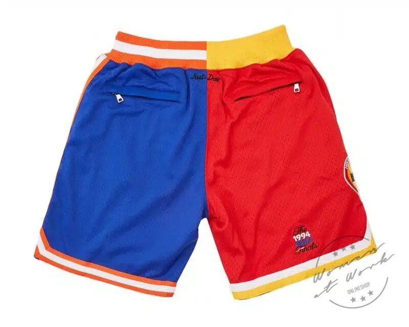New York Knicks 1994 NBA Finals Retro Basketball Shorts 5 New York Knicks 1994 NBA Finals Retro Basketball Shorts