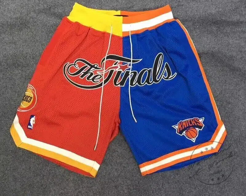 New York Knicks 1994 NBA Finals Retro Basketball Shorts 6 New York Knicks 1994 NBA Finals Retro Basketball Shorts