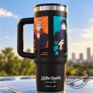 Jujutsu Kaisen Yuji & Megumi 40oz Tumbler 5 Jujutsu Kaisen Yuji & Megumi 40oz Tumbler
