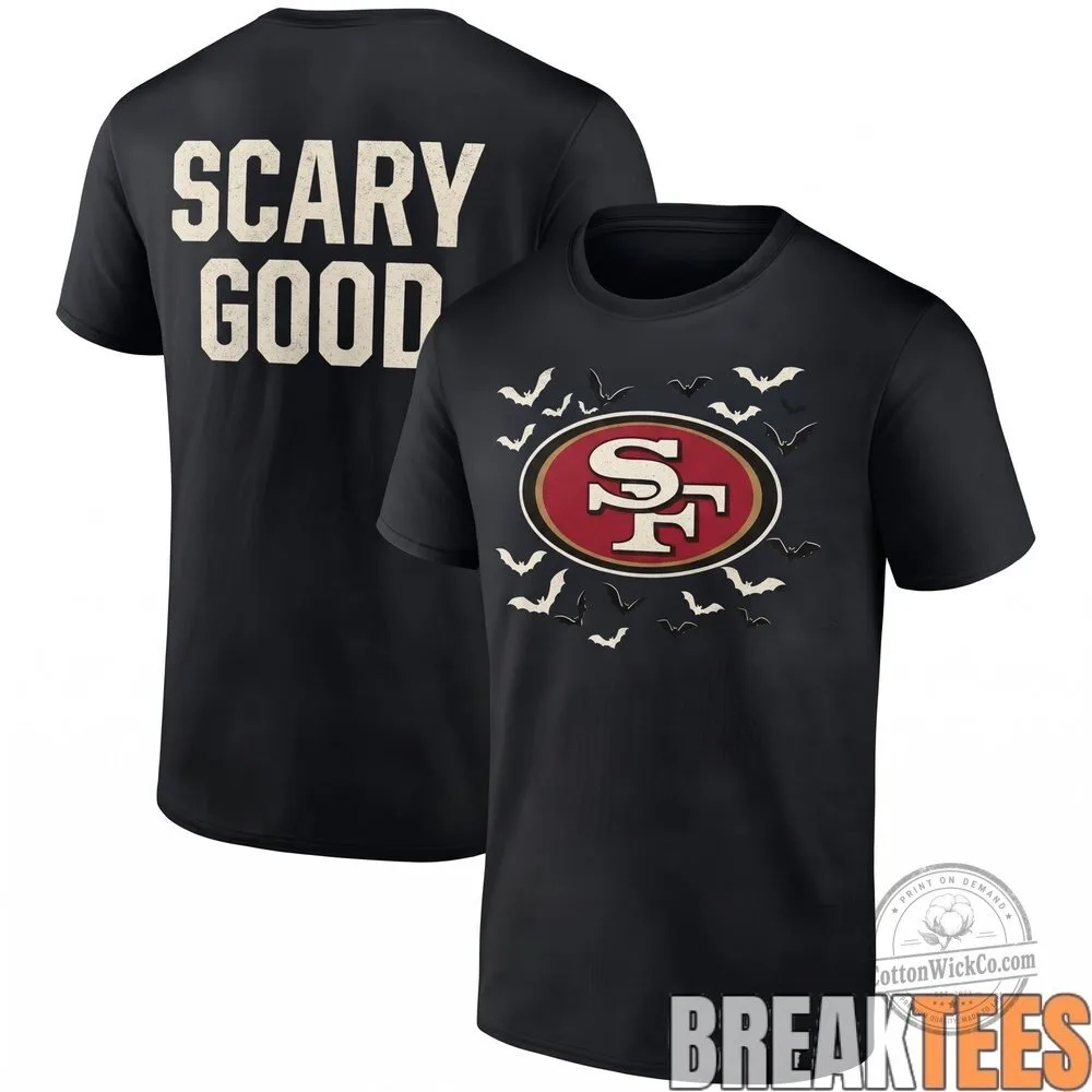 San Francisco 49ers Skeleton Hand Football Faithful To The End Halloween T-Shirt 3 San Francisco 49ers Skeleton Hand Football Faithful To The End Halloween T-Shirt