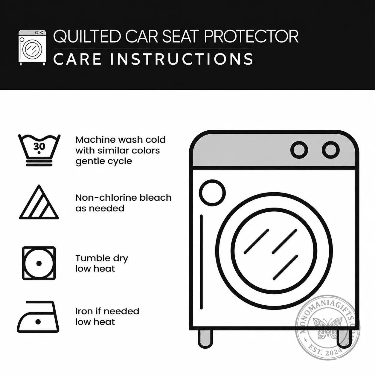 Nautical Lighthouse Ocean Compass Quilted Car Seat Cover Protector 8 Nautical Lighthouse Ocean Compass Quilted Car Seat Cover Protector