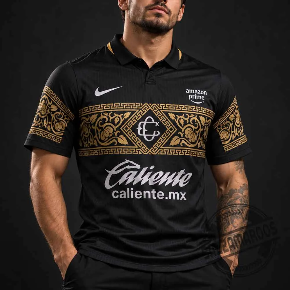 Chivas Guadalajara 2026-2027 Third Jersey Shirt Caliente Sponsor Edition (2) Chivas Guadalajara 2026-2027 Third Jersey Shirt Caliente Sponsor Edition – image 3 of 3