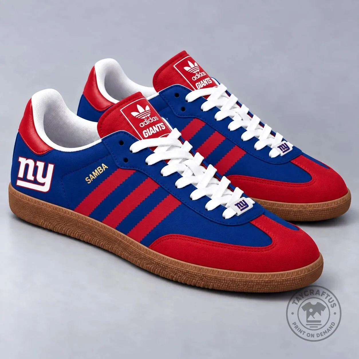 New York Giants NFL Classic Samba-Inspired Low-Top Sneakers