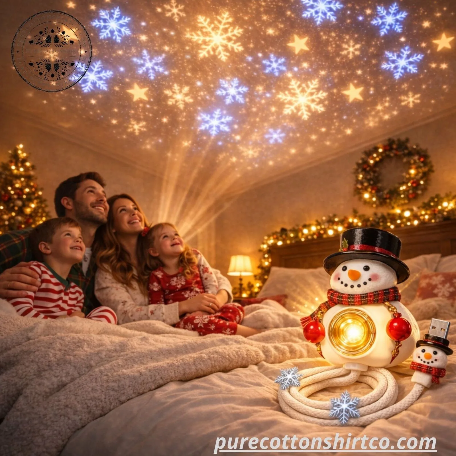 Snowman Christmas Projector Light With Festive Glow - Bring Home Holiday Magic 6 Snowman Christmas Projector Light With Festive Glow - Bring Home Holiday Magic
