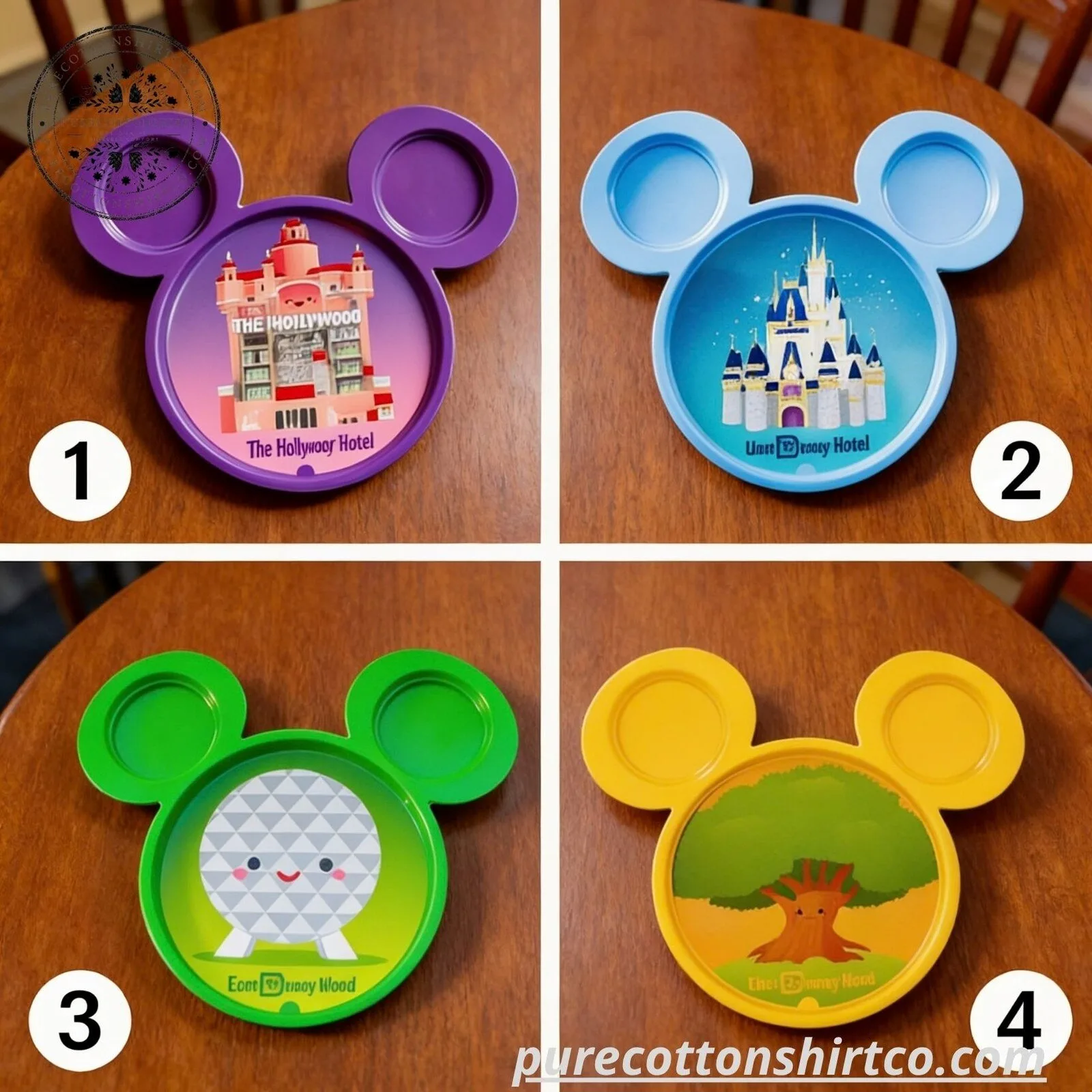Mickey Mouse Souvenir Plates (Choose Option) 5 Mickey Mouse Souvenir Plates (Choose Option)
