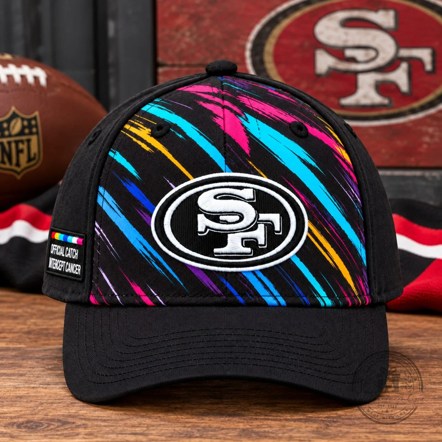 Russell Wilson San Francisco 49ers 2026 Crucial Catch Hat
