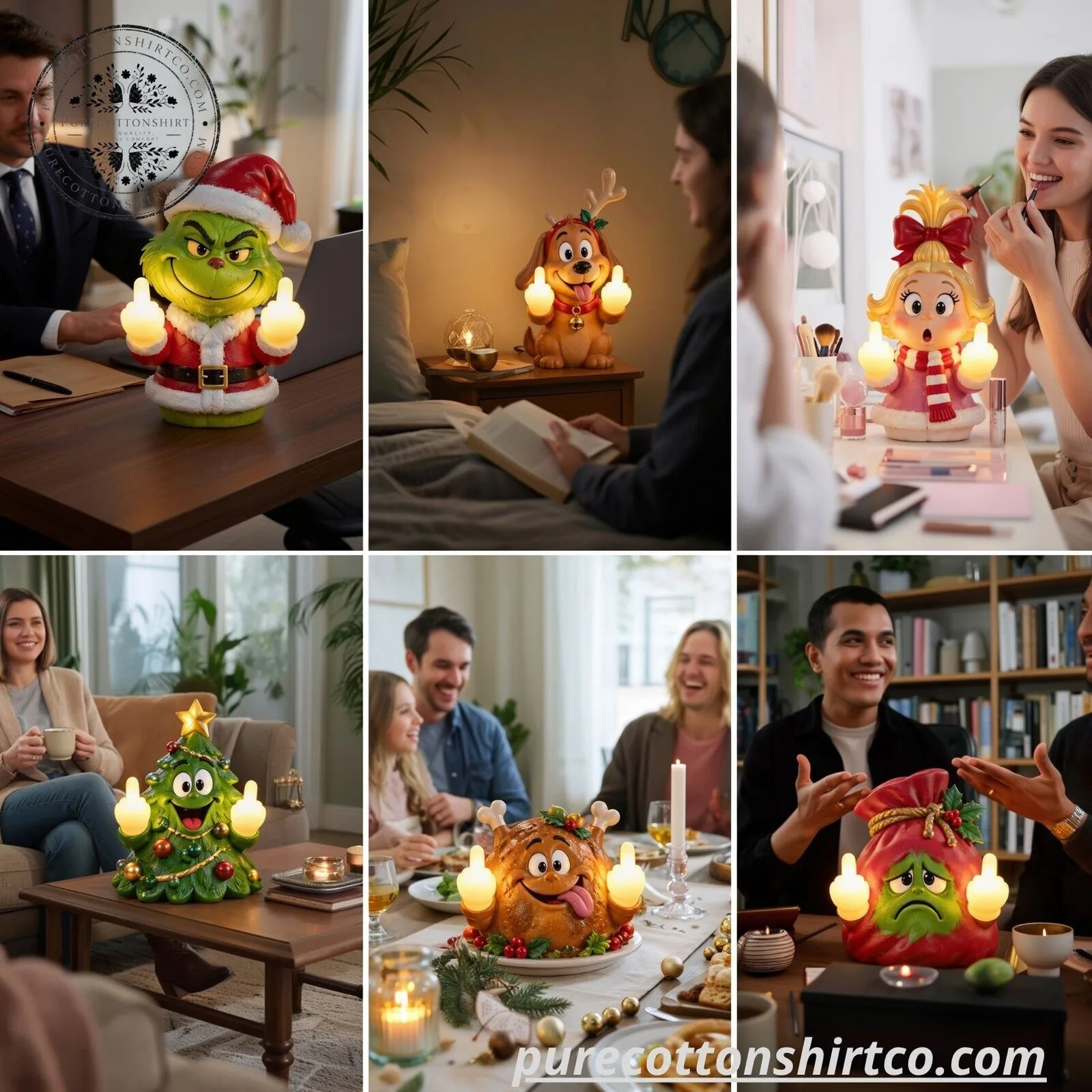 Grinch Middle Finger LED Light 2026 – Funny Christmas Desk Lamp 5 Grinch Middle Finger LED Light 2026 – Funny Christmas Desk Lamp