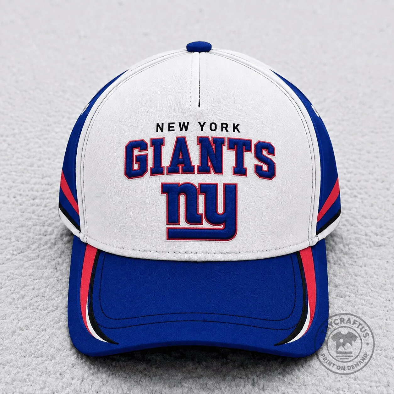 New York Giants NFL Football Team Logo White and Blue Fan Cap Hat