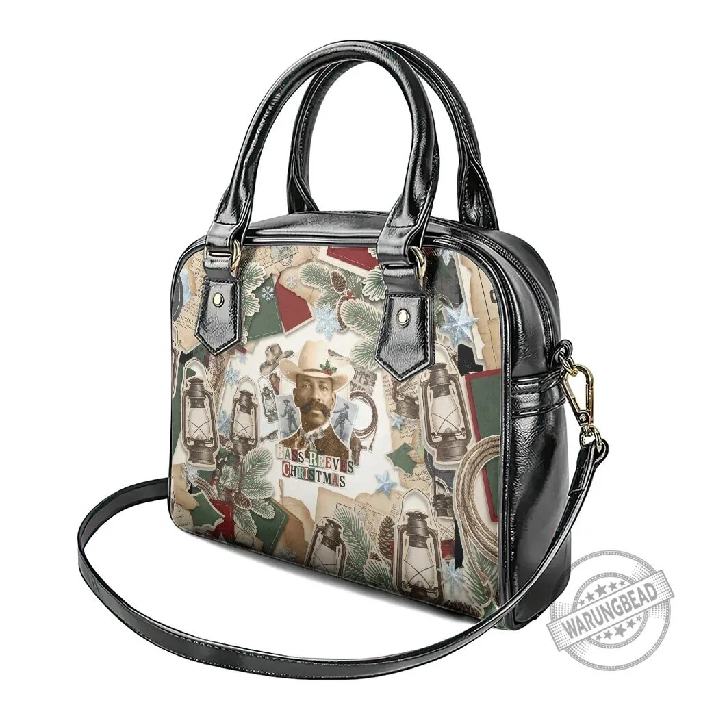 Bass Reeves Christmas Vintage Lantern Old West Marshal Shoulder Handbag 9 Bass Reeves Christmas Vintage Lantern Old West Marshal Shoulder Handbag