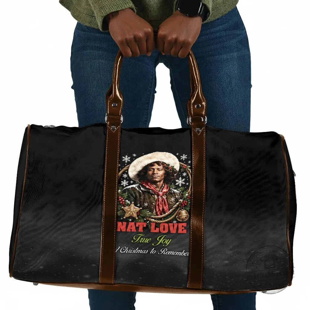 Nat Love Wild West Christmas Travel Bag African American Cowboy Holiday Portrait Art 38 Nat Love Wild West Christmas Travel Bag African American Cowboy Holiday Portrait Art