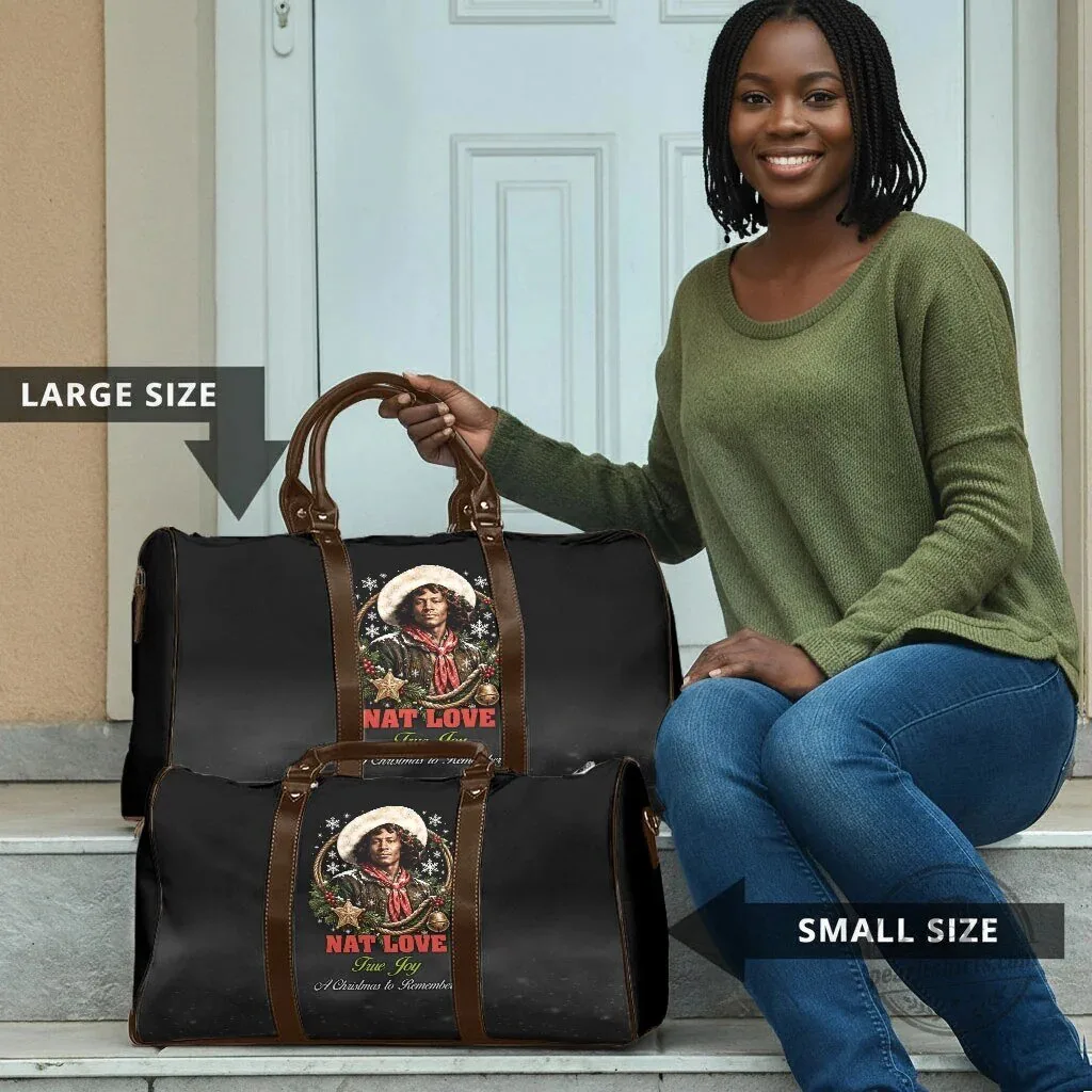Nat Love Wild West Christmas Travel Bag African American Cowboy Holiday Portrait Art 10 Nat Love Wild West Christmas Travel Bag African American Cowboy Holiday Portrait Art