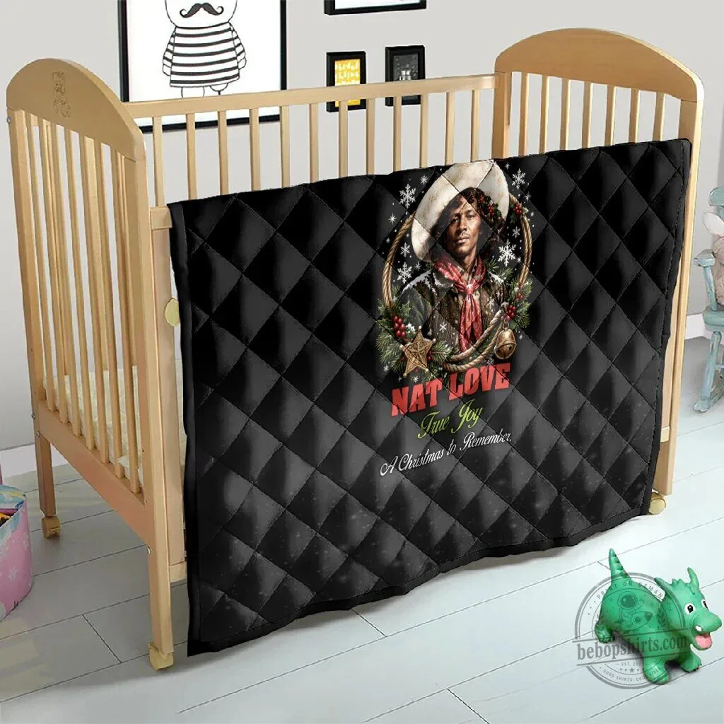 Nat Love Wild West Christmas Portrait Art Quilt 10 Nat Love Wild West Christmas Portrait Art Quilt