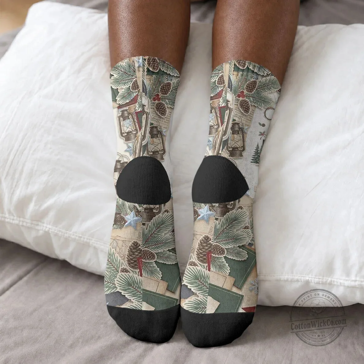 Bass Reeves Old West Marshal Frontier Christmas Crew Socks 8 Bass Reeves Old West Marshal Frontier Christmas Crew Socks