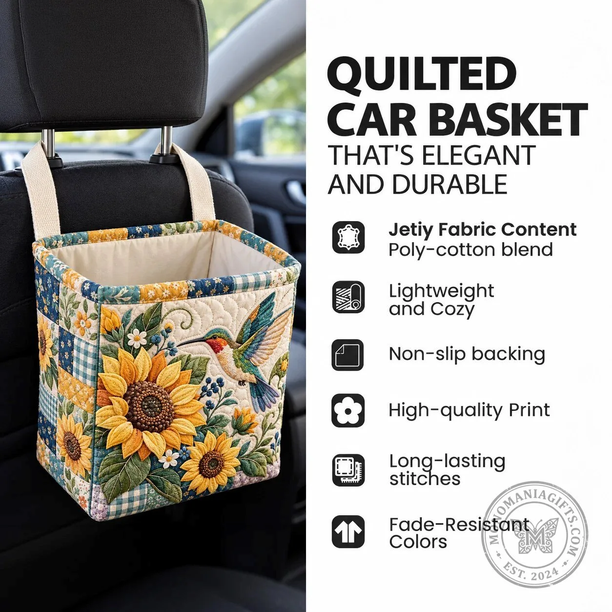Be Still And Know That I Am God Hummingbird Car Storage Basket 6 Be Still And Know That I Am God Hummingbird Car Storage Basket