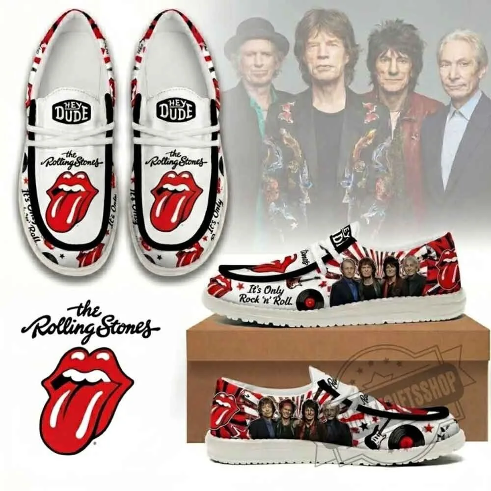The Rolling Stones Slip-On Shoes 2 The Rolling Stones Slip-On Shoes
