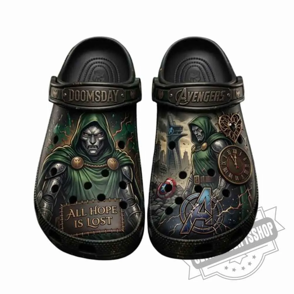 Avengers Doomsday Doctor Doom Clogs 3 Avengers Doomsday Doctor Doom Clogs