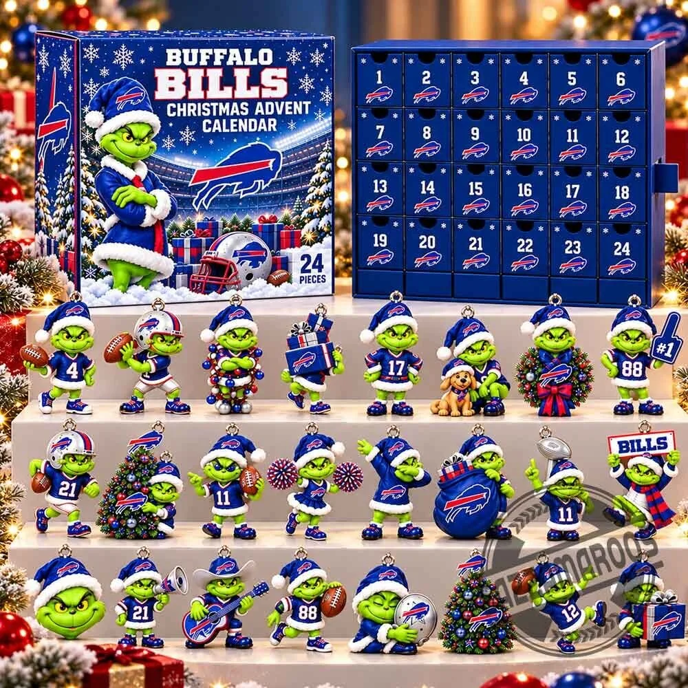 Buffalo Bills Grinch Advent Calendar 2026 4 Buffalo Bills Grinch Advent Calendar 2026