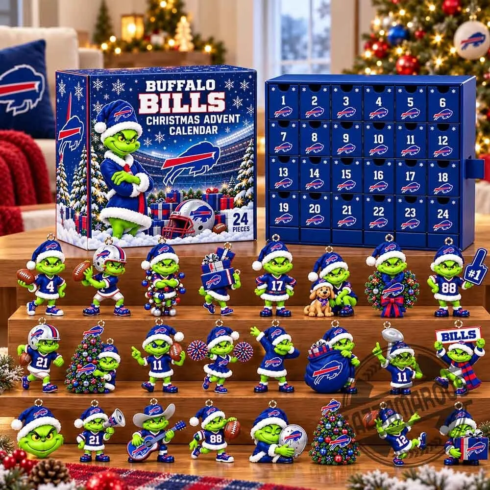 Buffalo Bills Grinch Advent Calendar 2026 5 Buffalo Bills Grinch Advent Calendar 2026