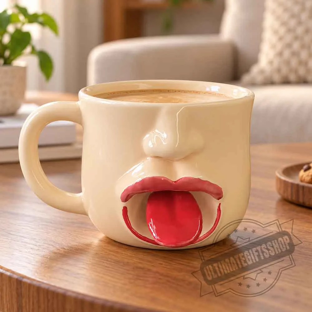 Restless Tongue Playful Mug (2) Restless Tongue Playful Mug – image 2 of 3