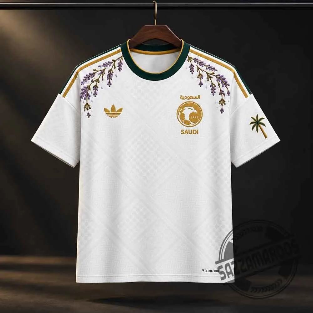 Saudi Arabia 2026 Away Lavender Edition Concept Jersey