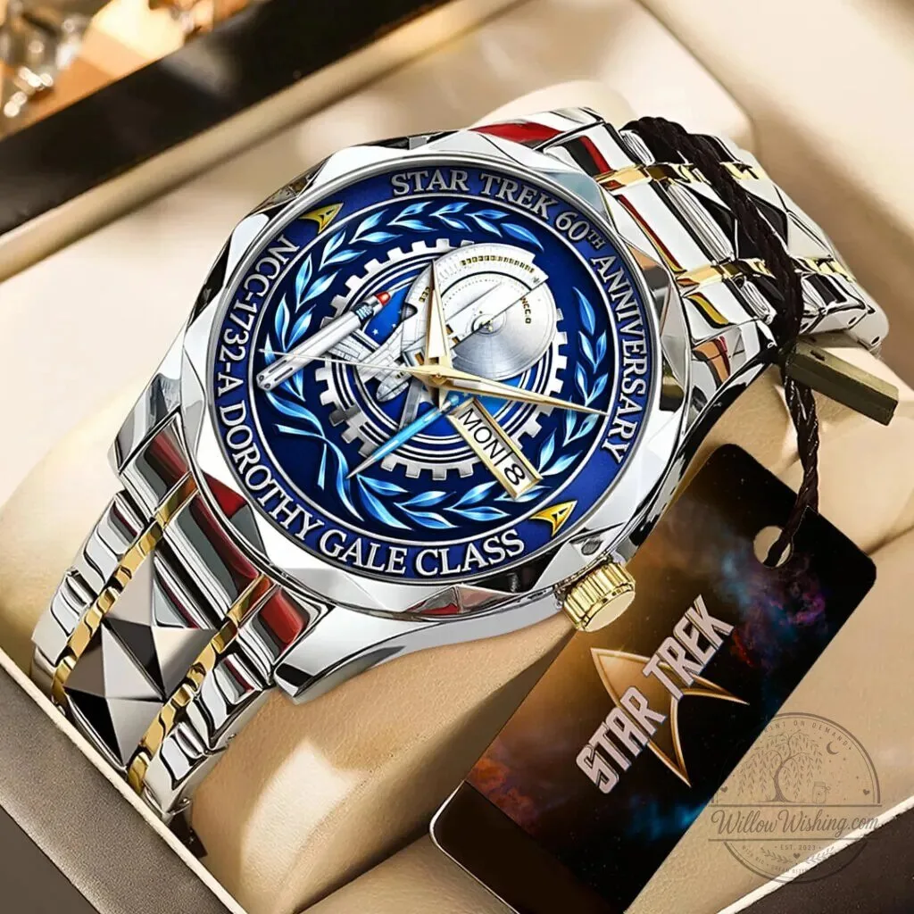 Star Trek 60th Anniversary Dorothy Gale Class Stainless Steel Watch 1 Star Trek 60th Anniversary Dorothy Gale Class Stainless Steel Watch