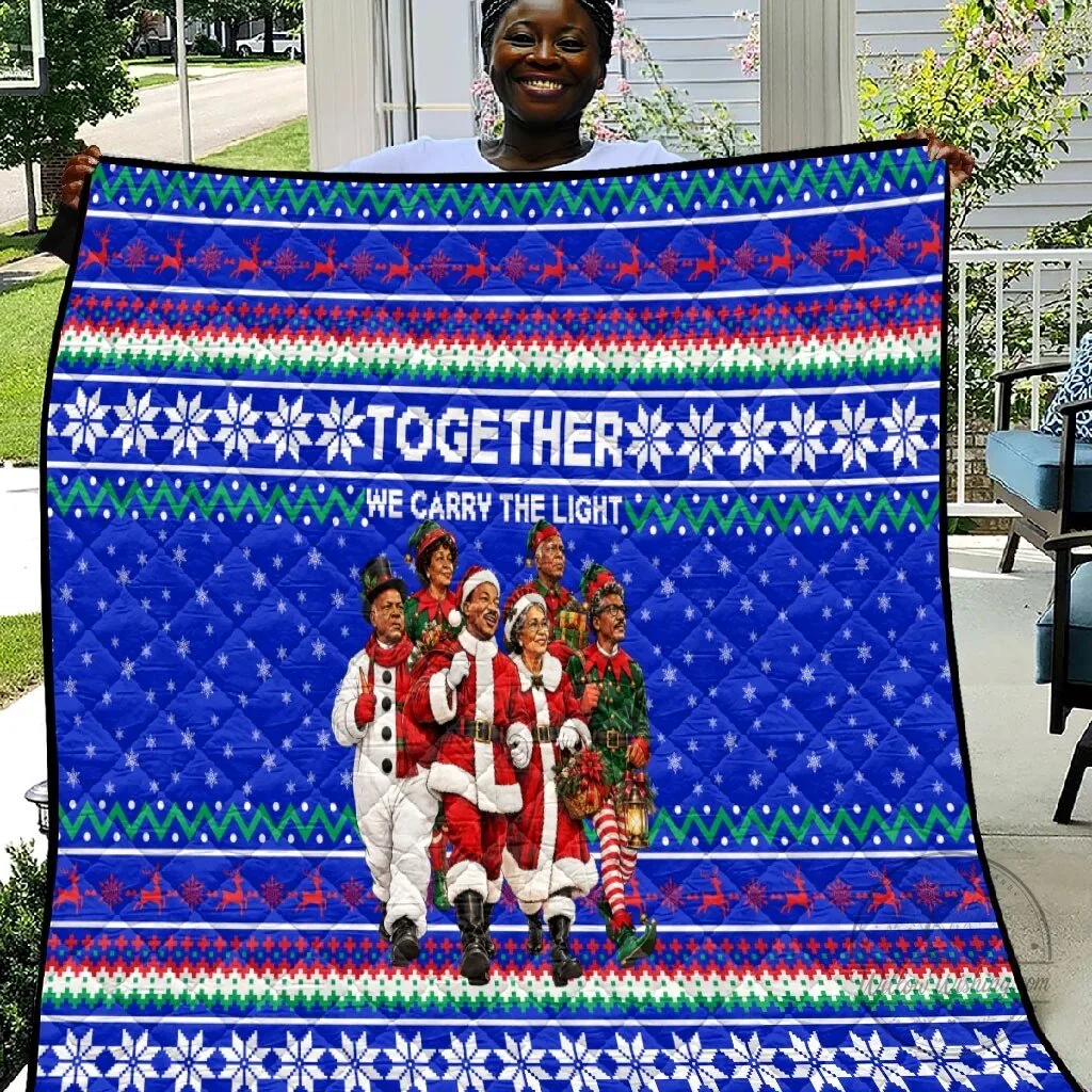 Civil Rights Leaders Christmas Together We Carry The Light Quilt 8 Civil Rights Leaders Christmas Together We Carry The Light Quilt