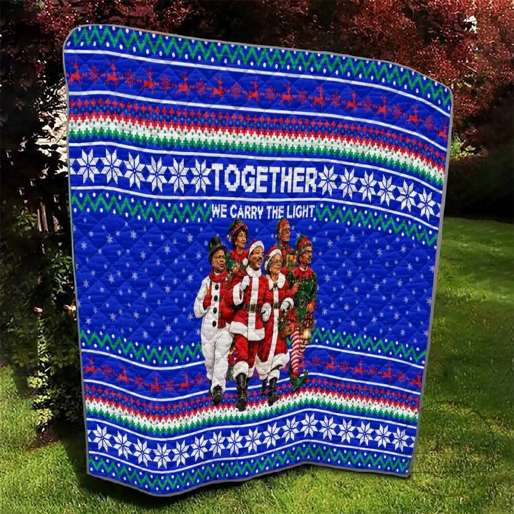 Civil Rights Leaders Christmas Together We Carry The Light Quilt 11 Civil Rights Leaders Christmas Together We Carry The Light Quilt