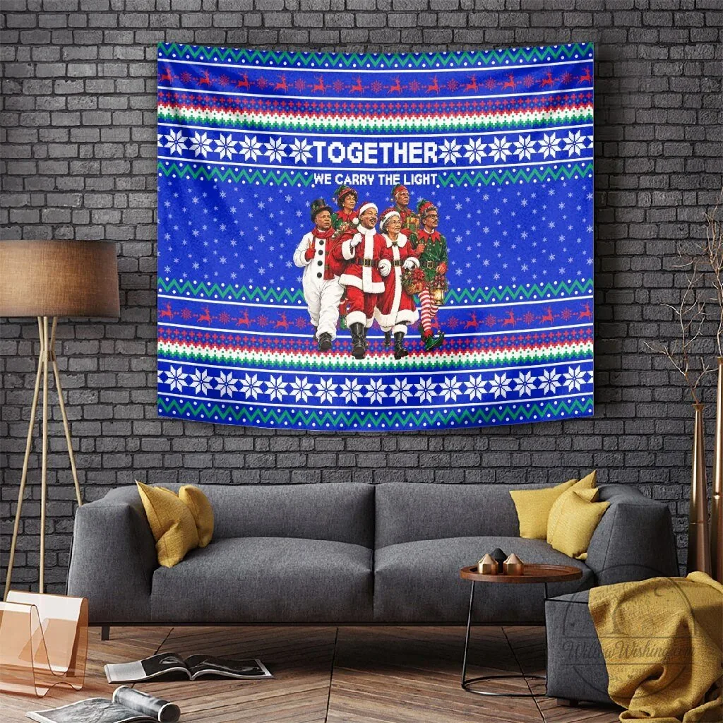 Civil Rights Leaders Christmas Ugly Sweater Pattern Tapestry Wall Hanging 5 Civil Rights Leaders Christmas Ugly Sweater Pattern Tapestry Wall Hanging