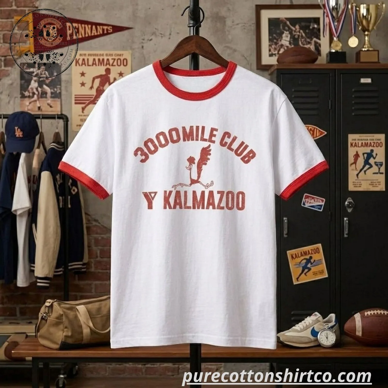 BTS JIN 3000 Mile Club Y Kalamazoo Ringer Tee 2026 5 BTS JIN 3000 Mile Club Y Kalamazoo Ringer Tee 2026