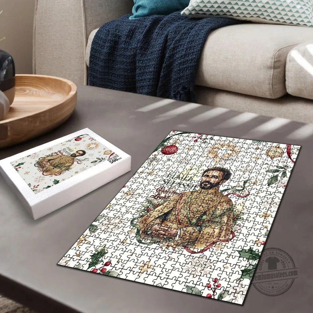 Haile Selassie Ethiopian Christmas Light Holiday Jigsaw Puzzle 8 Haile Selassie Ethiopian Christmas Light Holiday Jigsaw Puzzle