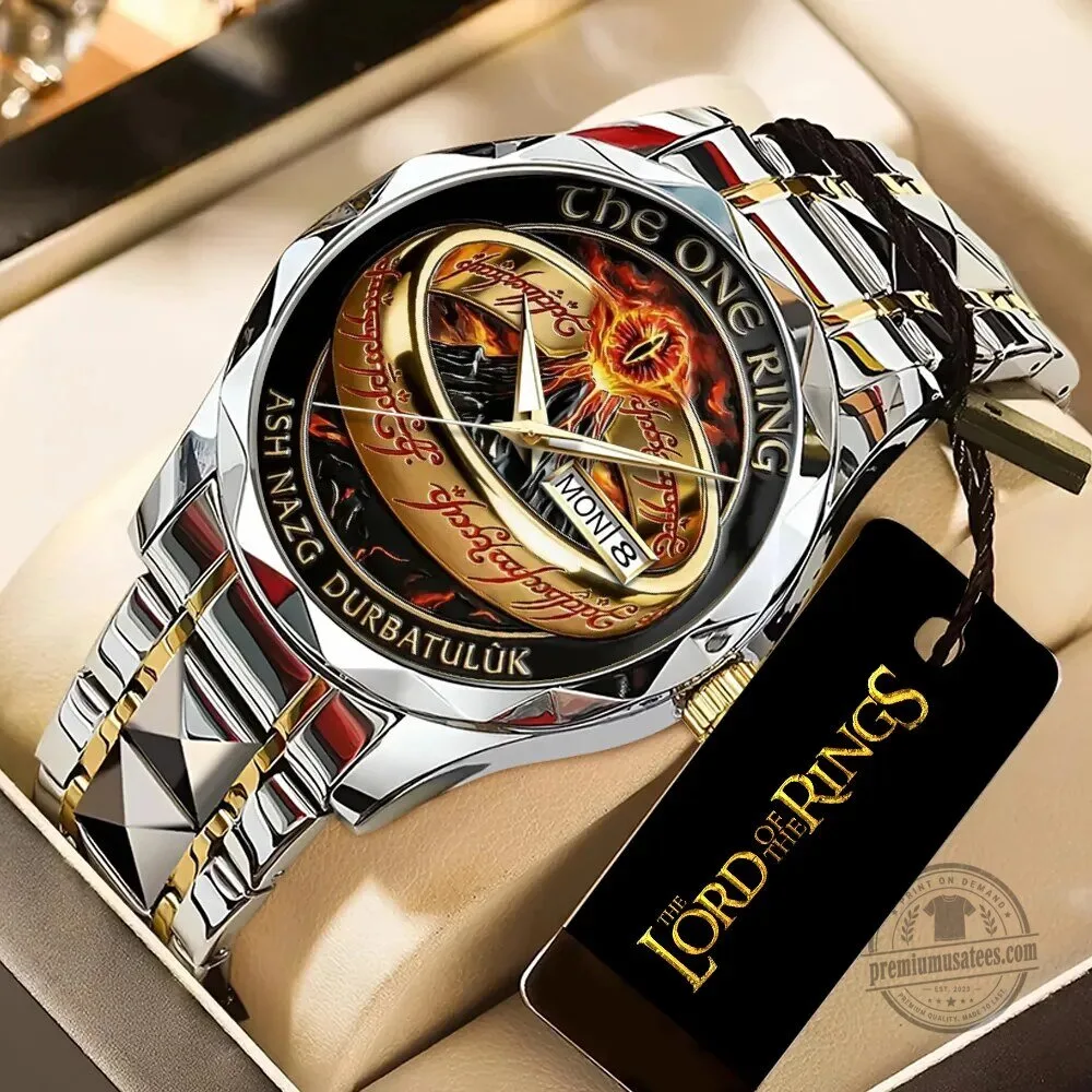 The Lord of the Rings One Ring Eye of Sauron Quartz Watch