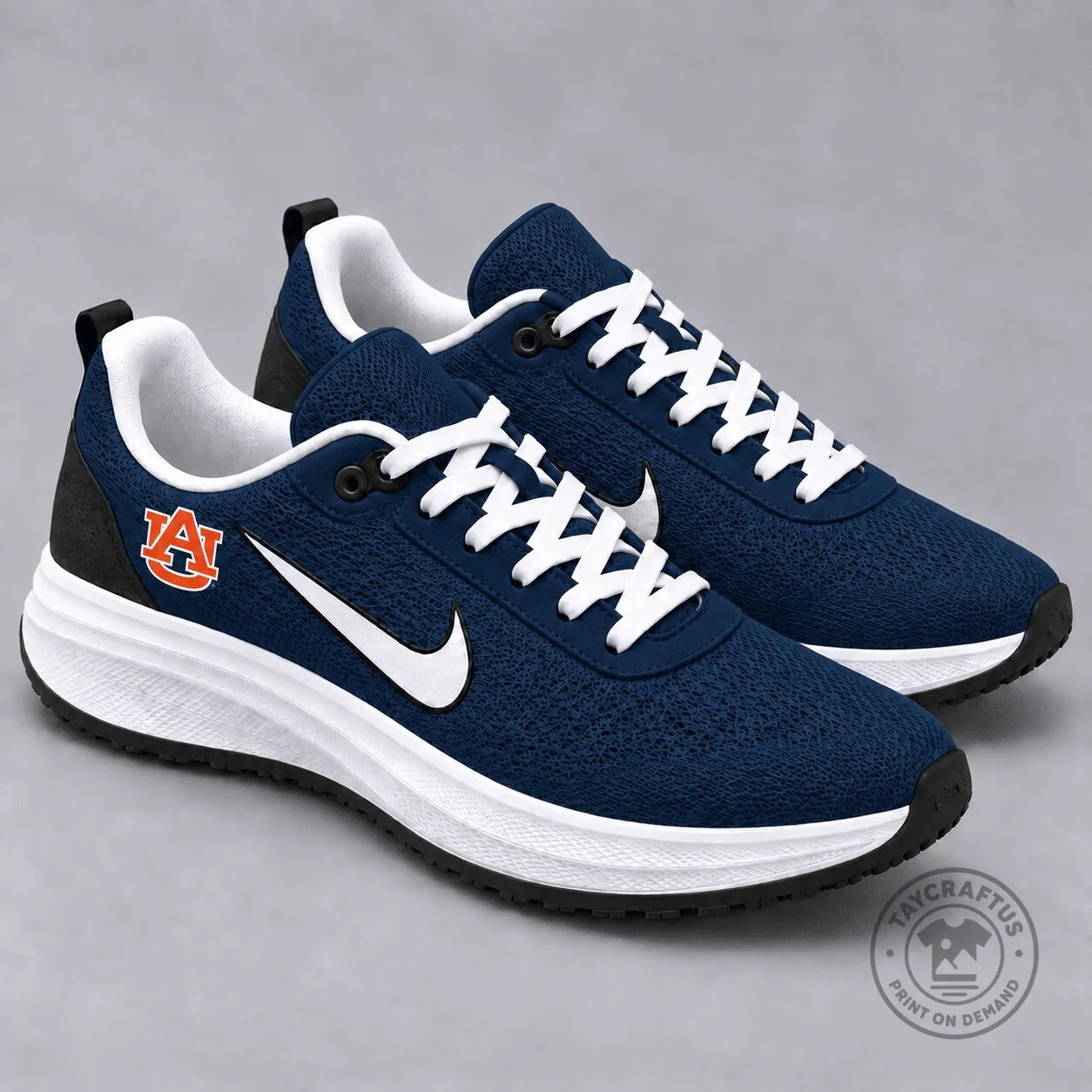Auburn Tigers National Collegiate Athletic Association Fan Edition Sport Shoes 1 Auburn Tigers National Collegiate Athletic Association Fan Edition Sport Shoes