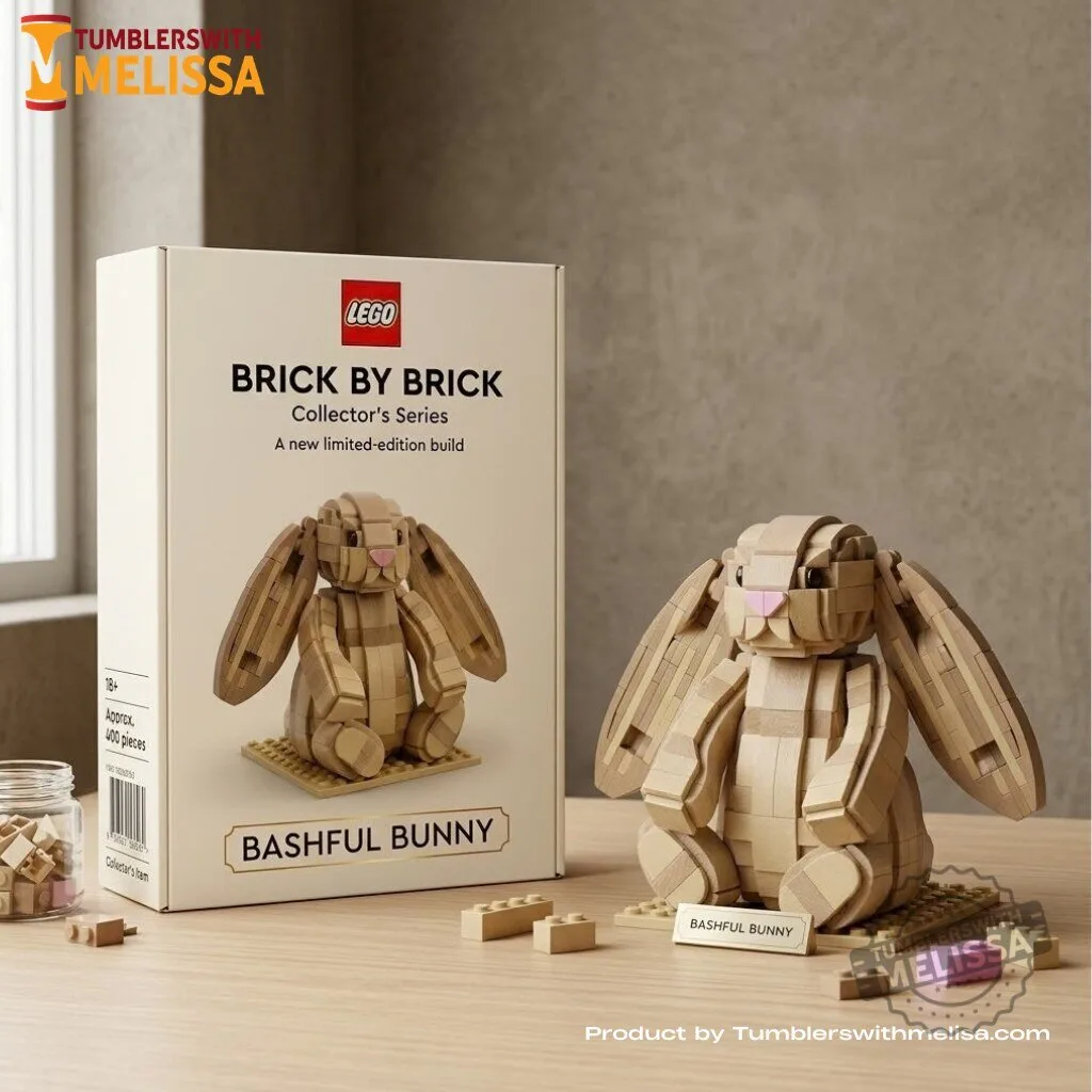 LEGO X Jellycat Bashful Bunny Building Block Set