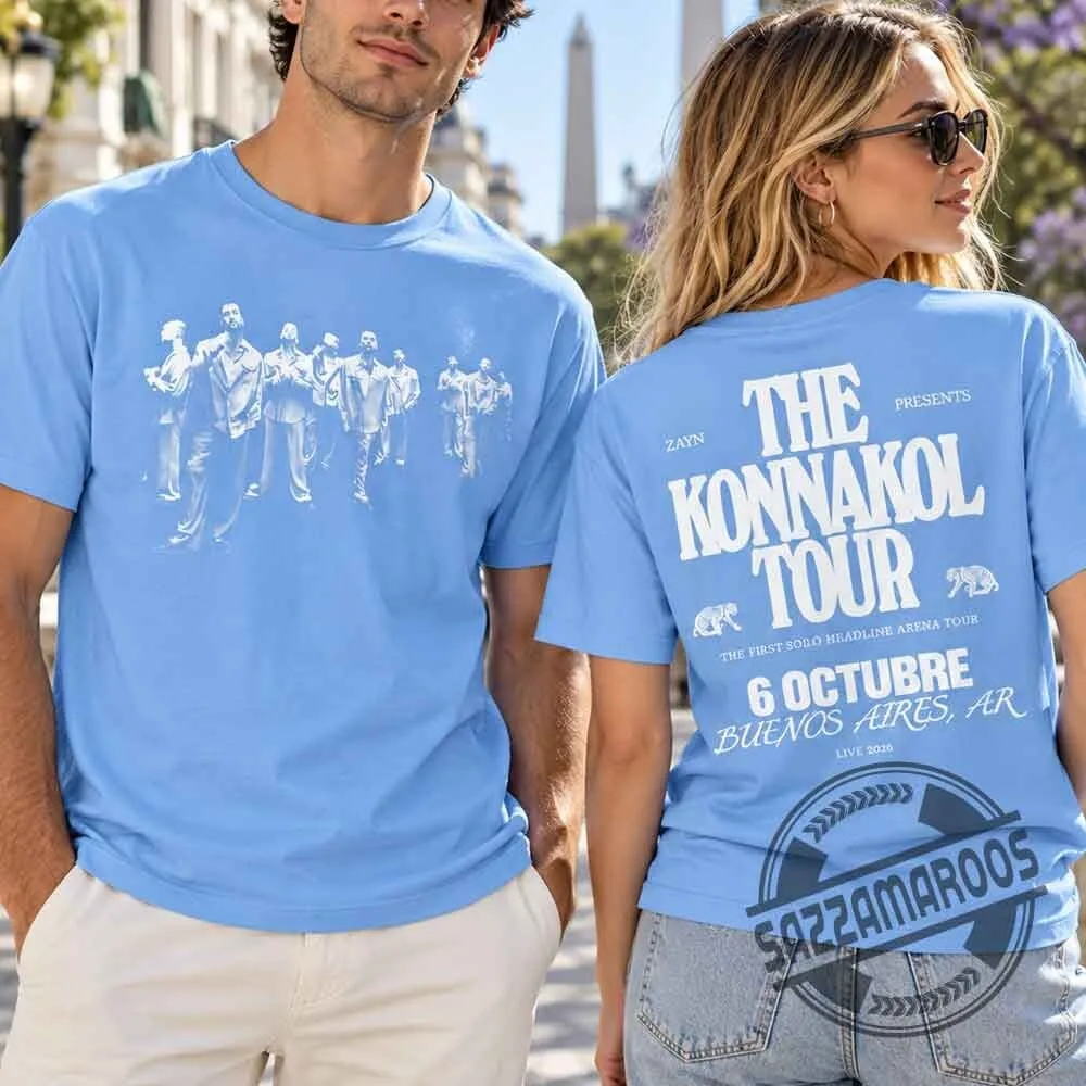 ZAYN The Konnakol Tour Buenos Aires T-shirt 4 ZAYN The Konnakol Tour Buenos Aires T-shirt