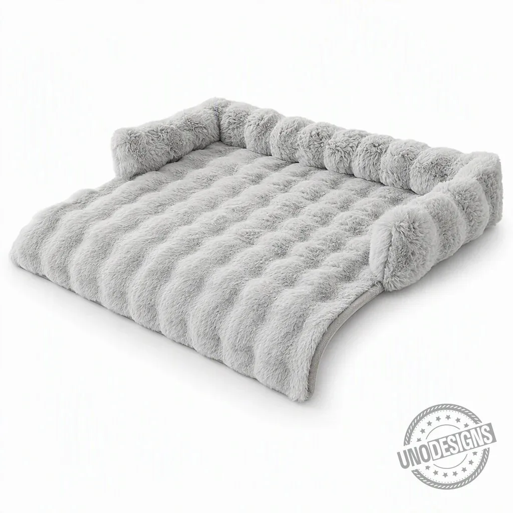 Plush Faux Rabbit Fur Pet Furniture Protector Blanket for Dogs and Cats 22 Plush Faux Rabbit Fur Pet Furniture Protector Blanket for Dogs and Cats