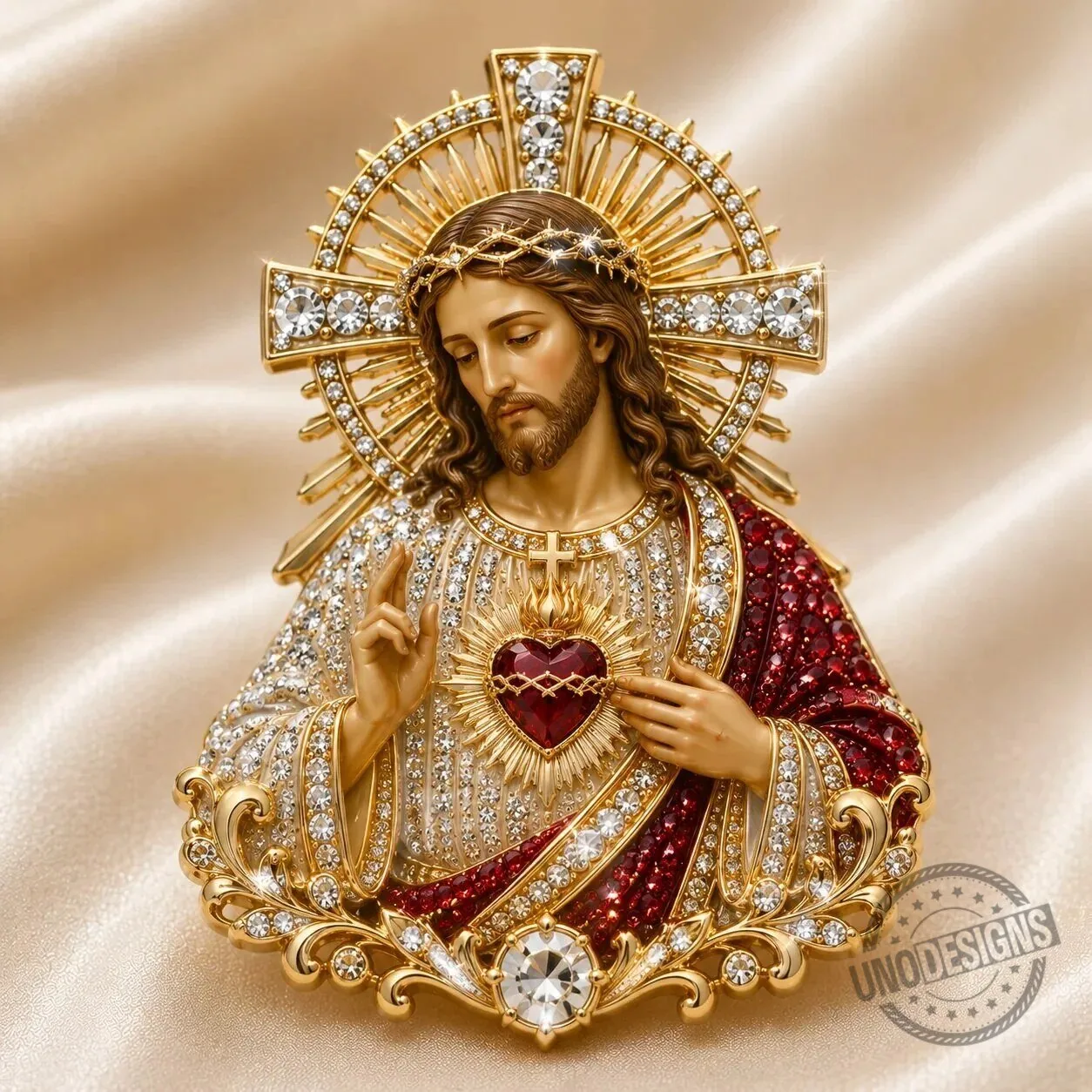 Sacred Devotion Jesus and Mary Two Hearts Faith Grace Love Religious Pin 17 Sacred Devotion Jesus and Mary Two Hearts Faith Grace Love Religious Pin