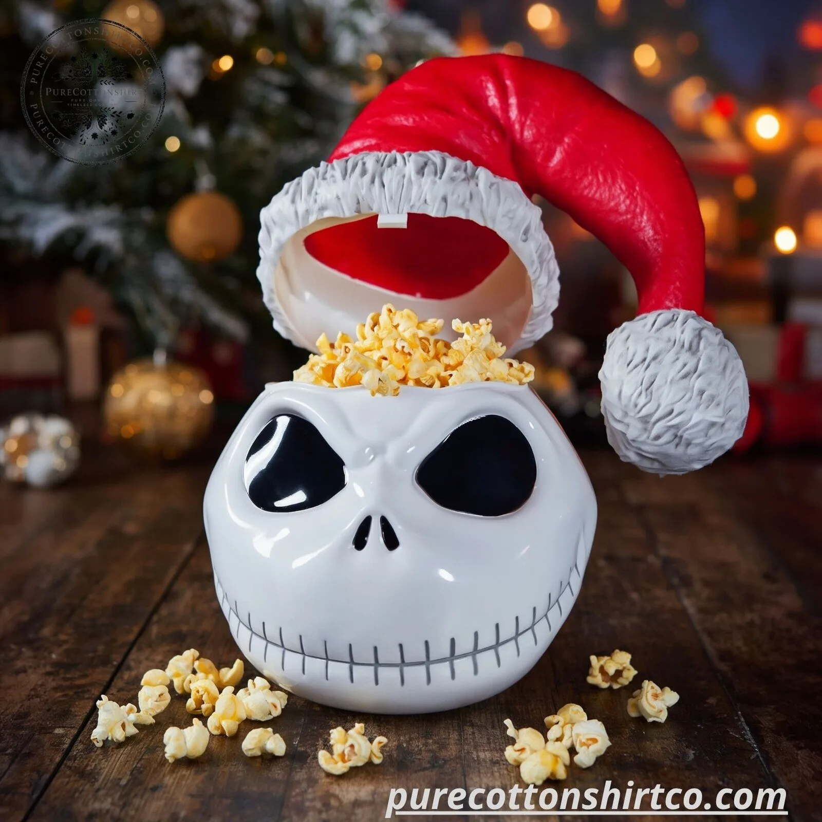 Jack Skellington Santa Hat Popcorn Bucket 2026 3 Jack Skellington Santa Hat Popcorn Bucket 2026