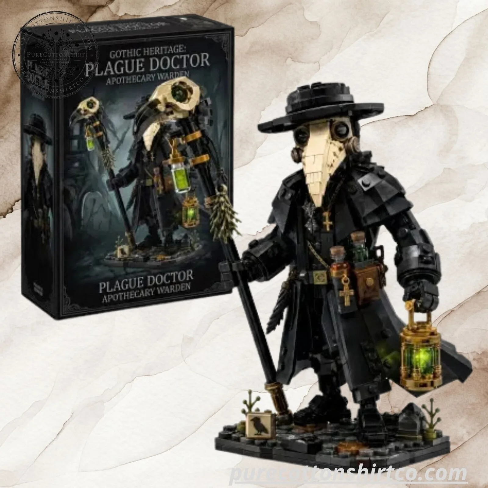 Plague Doctor Apothecary Warden Collector Building Set 5 Plague Doctor Apothecary Warden Collector Building Set