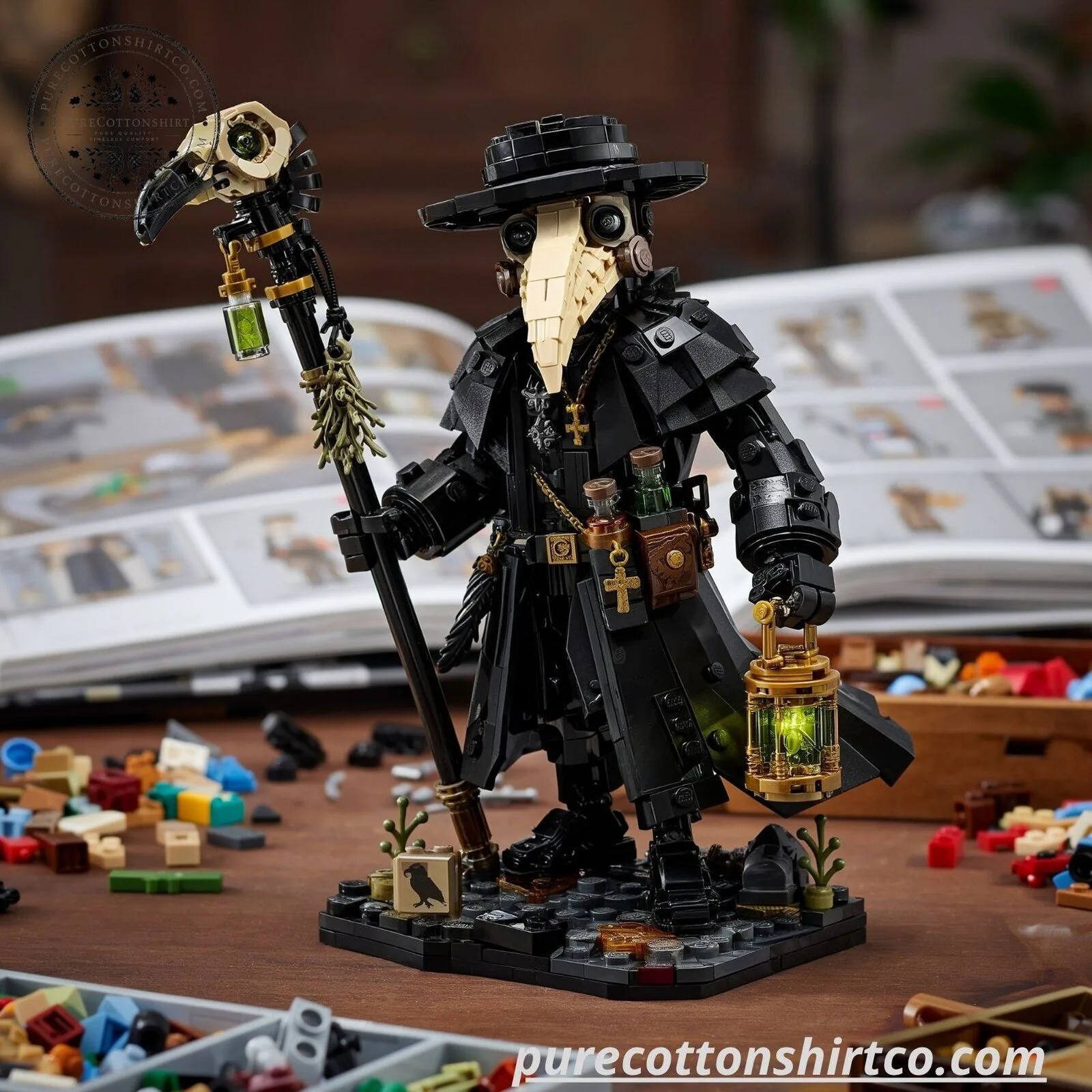 Plague Doctor Apothecary Warden Collector Building Set 7 Plague Doctor Apothecary Warden Collector Building Set