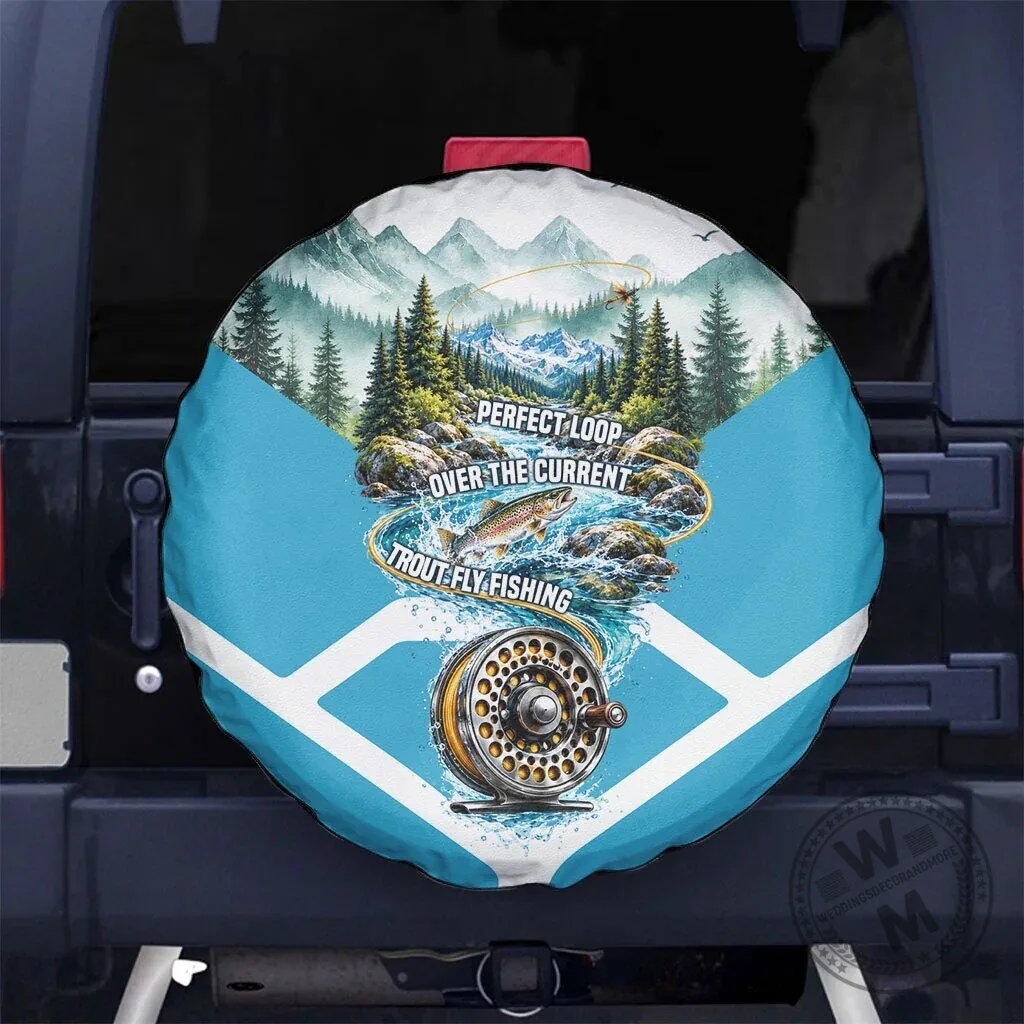 Trout Fly Fishing Perfect Loop Over The Current Spare Tire Cover