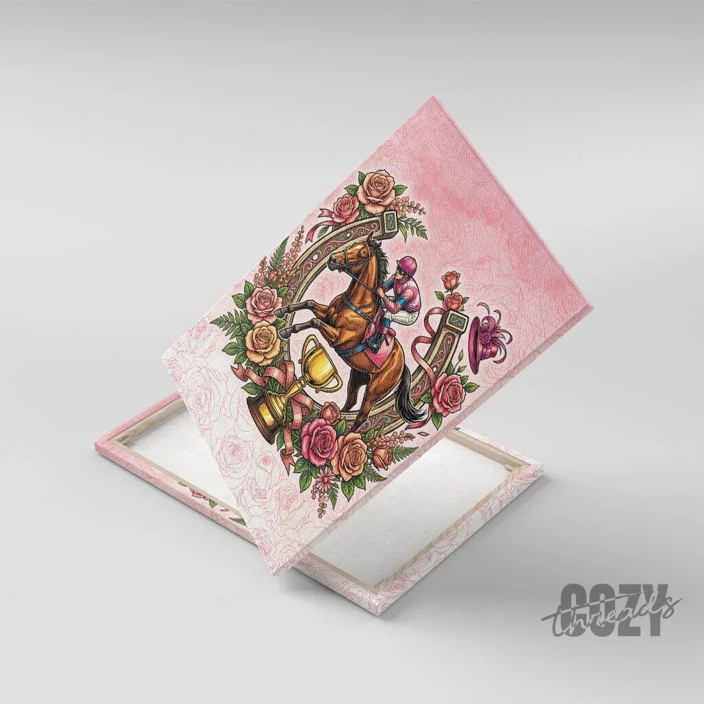 Melbourne Horse Racing Floral Horseshoe Pink Rose Wall Art Canvas 10 Melbourne Horse Racing Floral Horseshoe Pink Rose Wall Art Canvas