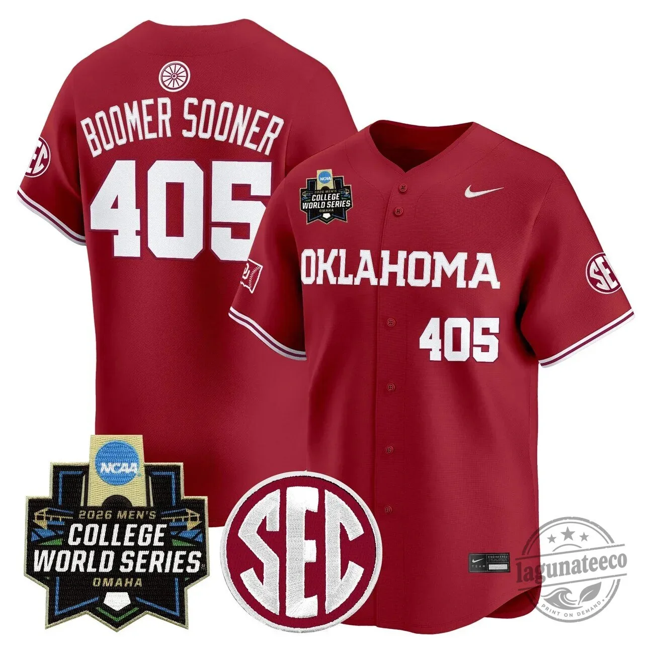 2026 College World Series Jersey for Men - Oklahoma Sooners Baseball 38 2026 College World Series Jersey for Men - Oklahoma Sooners Baseball