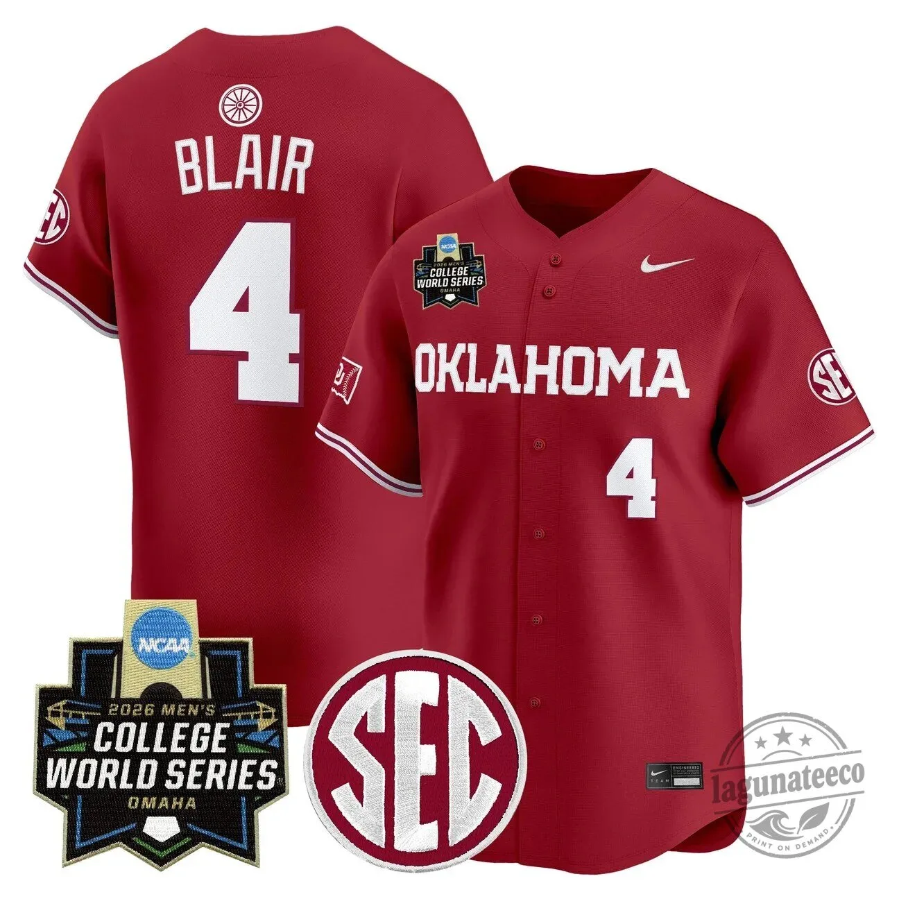 2026 College World Series Jersey for Men - Oklahoma Sooners Baseball 39 2026 College World Series Jersey for Men - Oklahoma Sooners Baseball