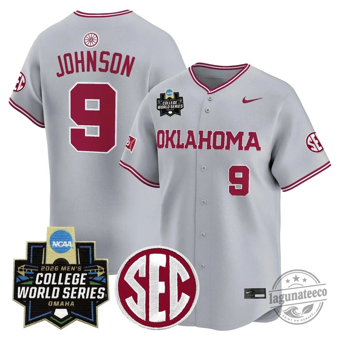2026 College World Series Jersey for Men - Oklahoma Sooners Baseball 58 2026 College World Series Jersey for Men - Oklahoma Sooners Baseball