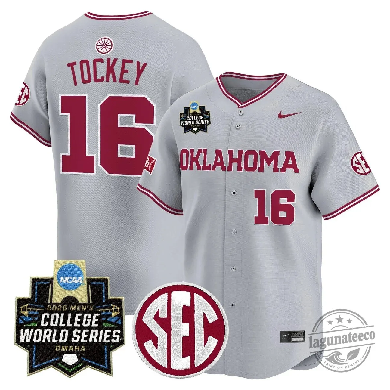 2026 College World Series Jersey for Men - Oklahoma Sooners Baseball 59 2026 College World Series Jersey for Men - Oklahoma Sooners Baseball