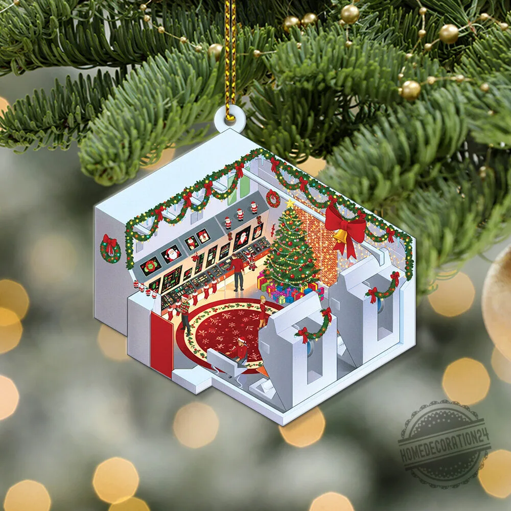 Star Trek Enterprise NCC-1701 Bridge Christmas Tree Ornament