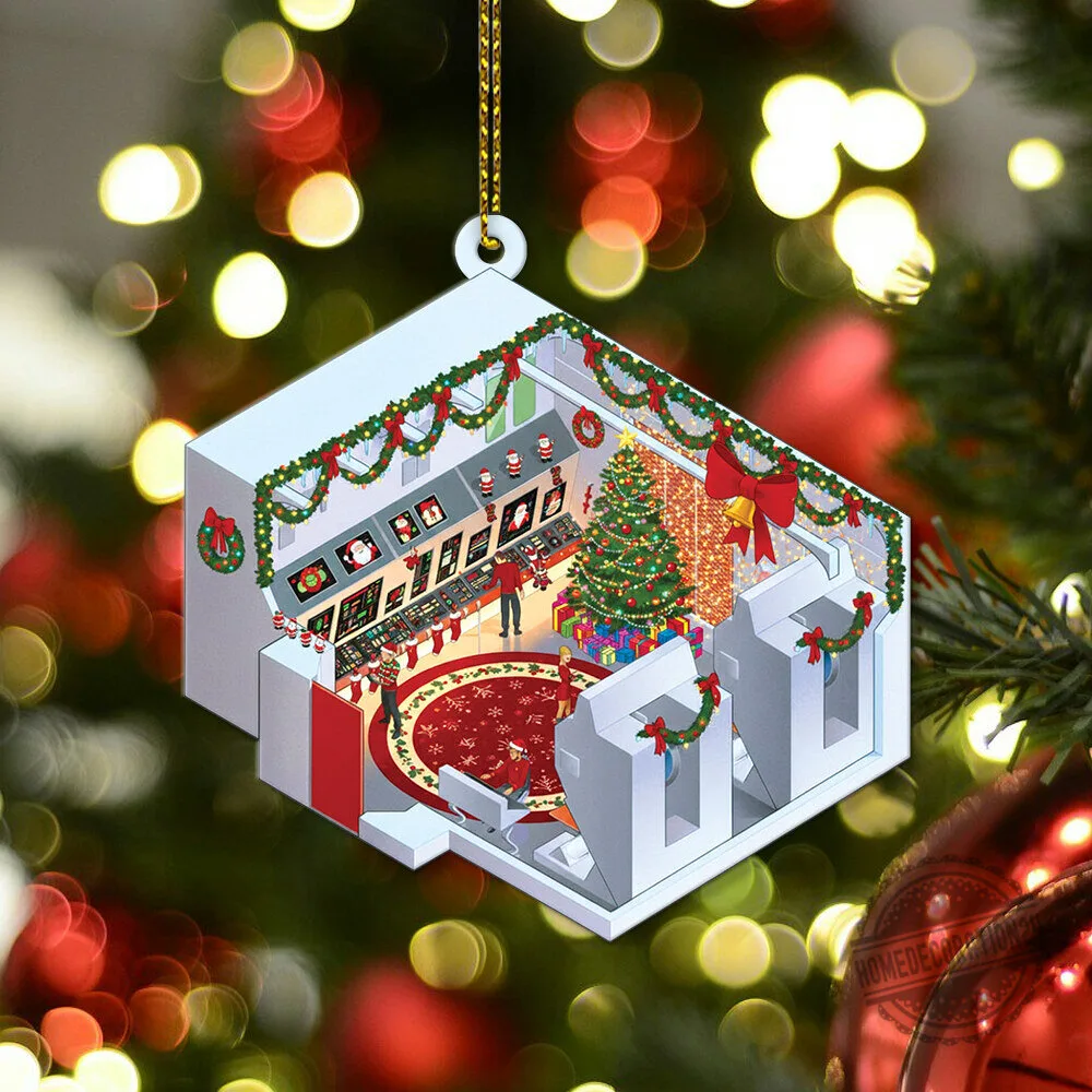 Star Trek Enterprise NCC-1701 Bridge Christmas Tree Ornament 4 Star Trek Enterprise NCC-1701 Bridge Christmas Tree Ornament