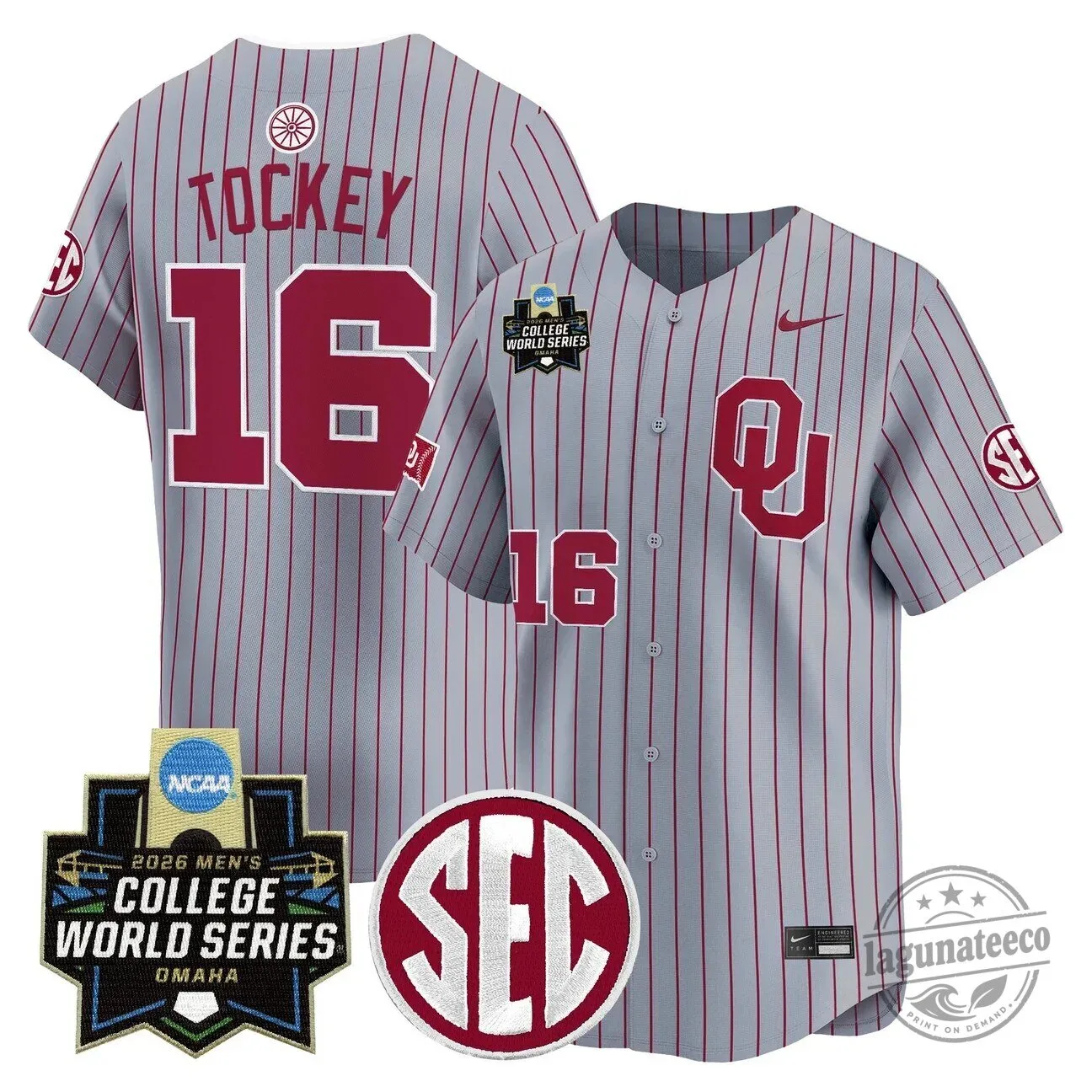 2026 College World Series Jersey for Men - Oklahoma Sooners Baseball 67 2026 College World Series Jersey for Men - Oklahoma Sooners Baseball