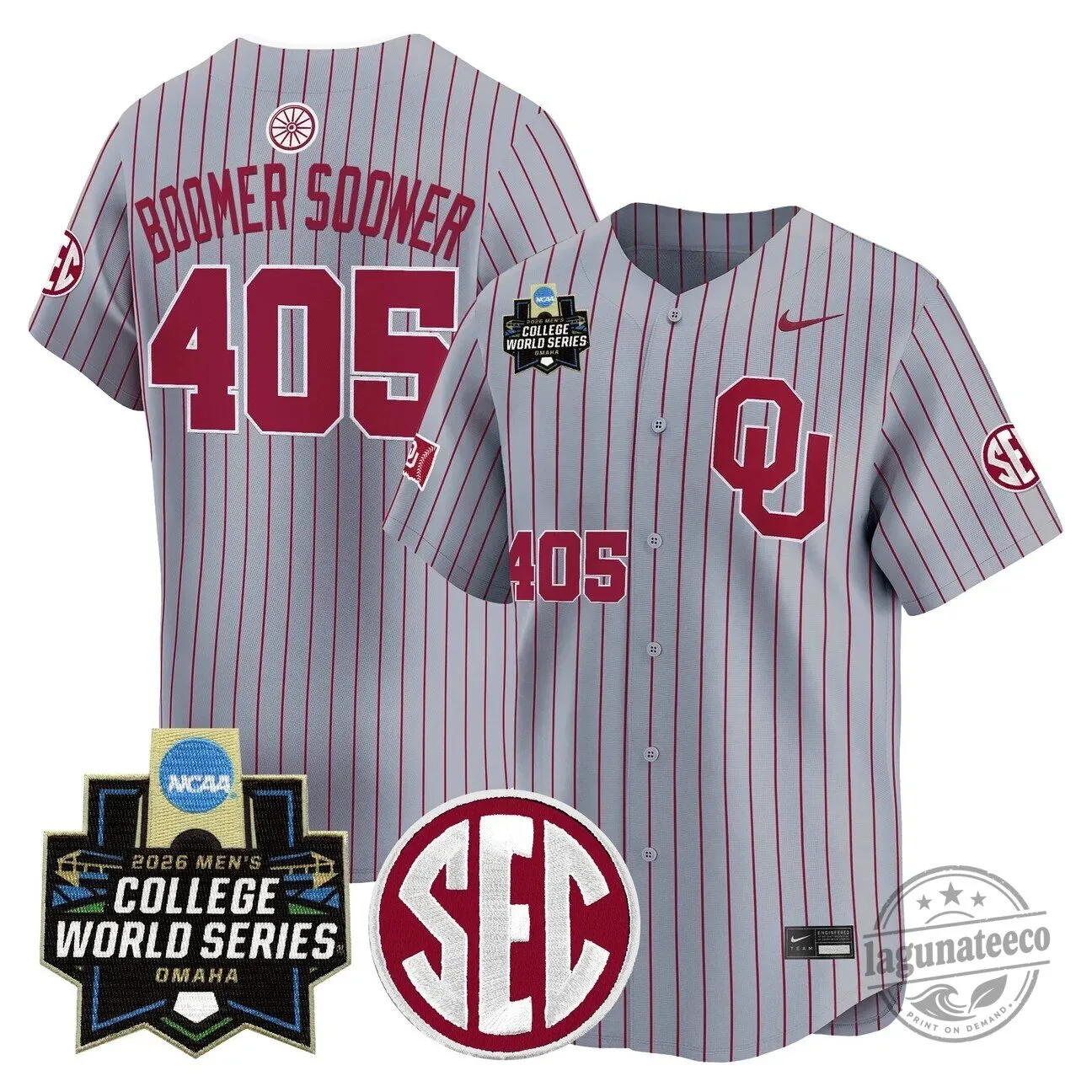 2026 College World Series Jersey for Men - Oklahoma Sooners Baseball 69 2026 College World Series Jersey for Men - Oklahoma Sooners Baseball