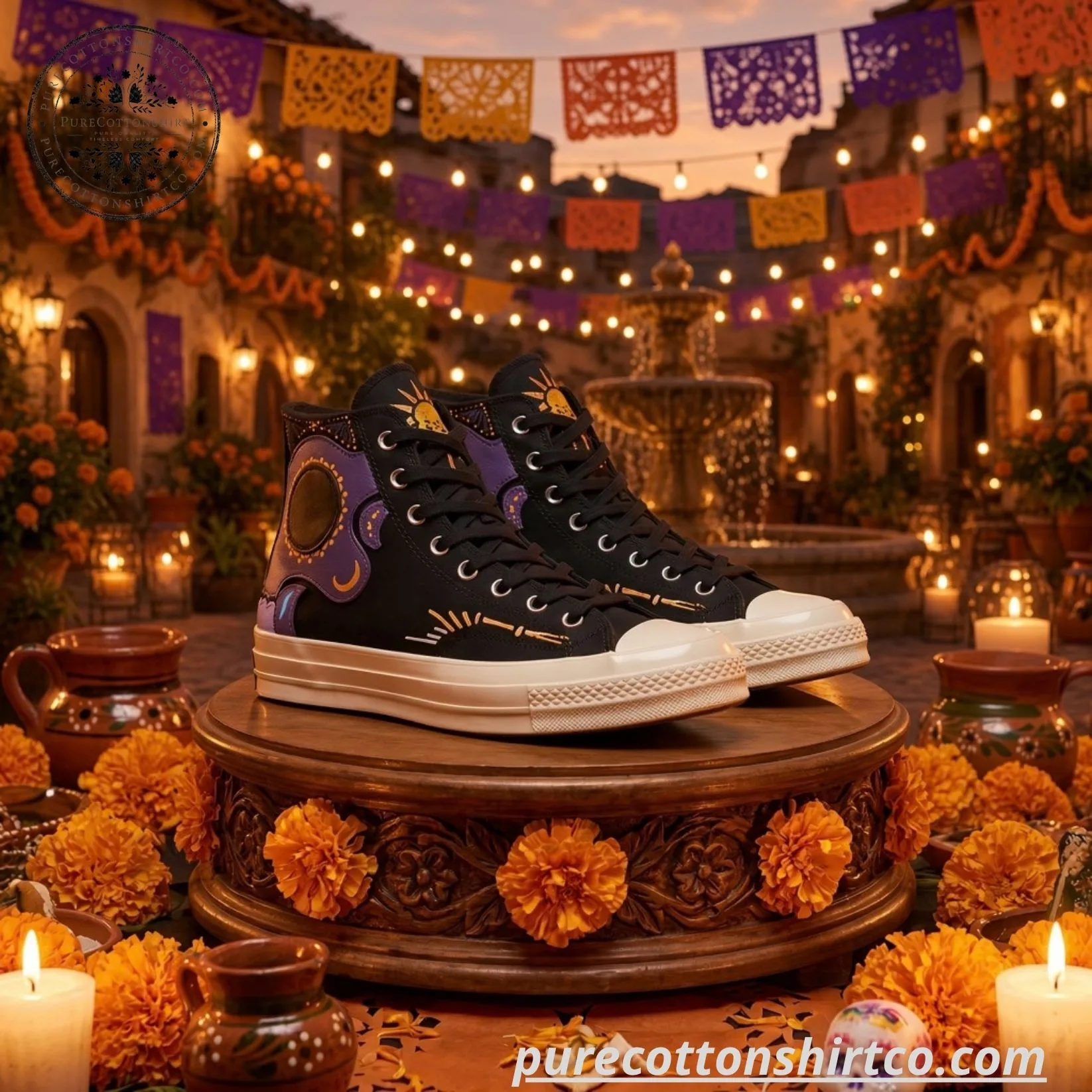 Converse Chuck 70 High "Día de Muertos 2026" - Black Xico Edition Shoes